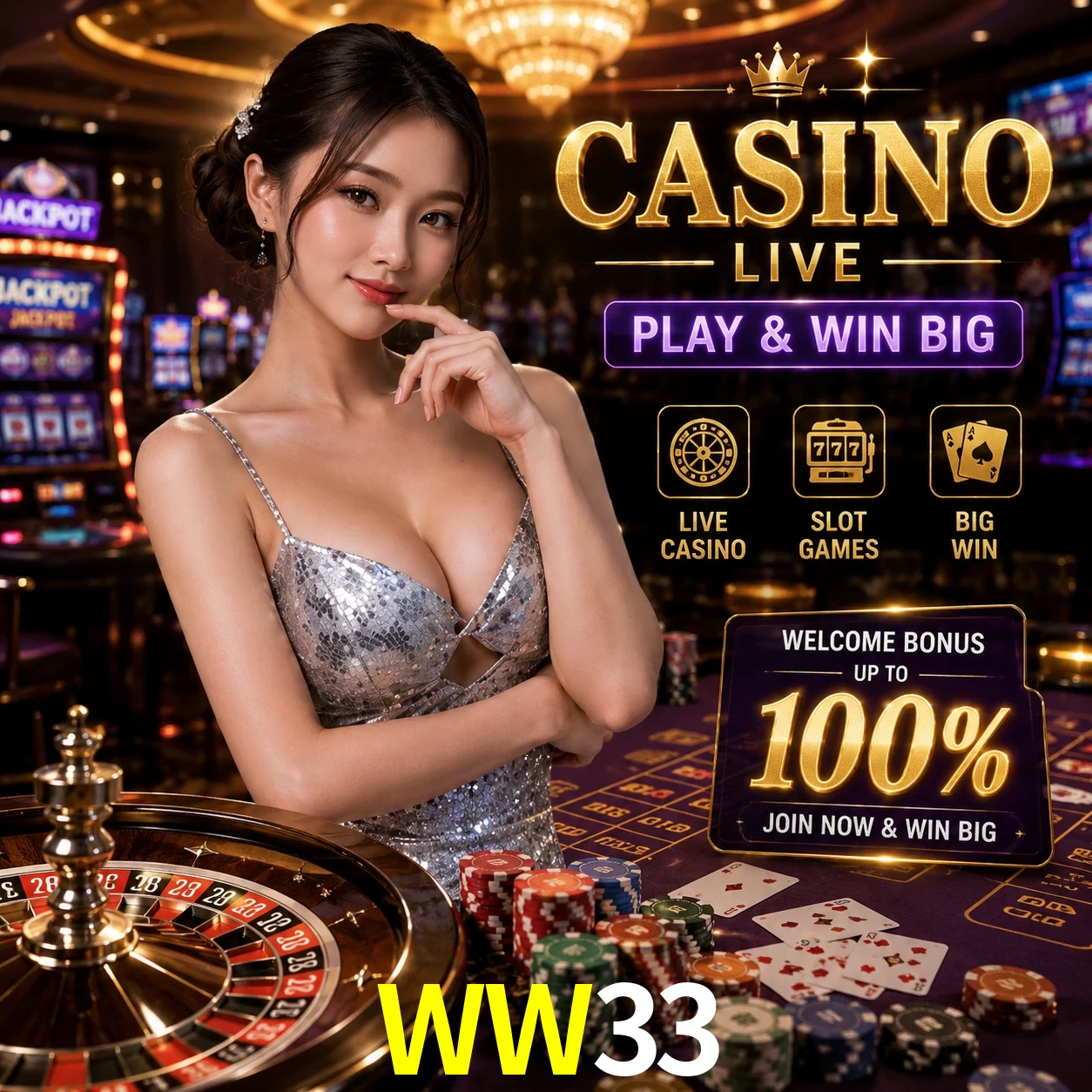 Aplicativo móvel WW33 para iOS e Android