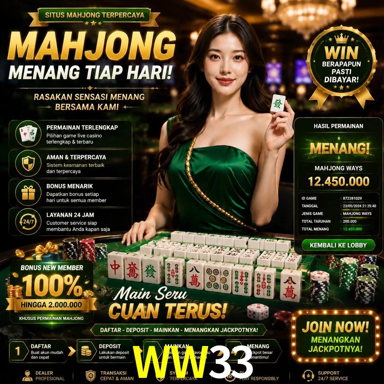 Cashback VIP WW33 - reembolso semanal